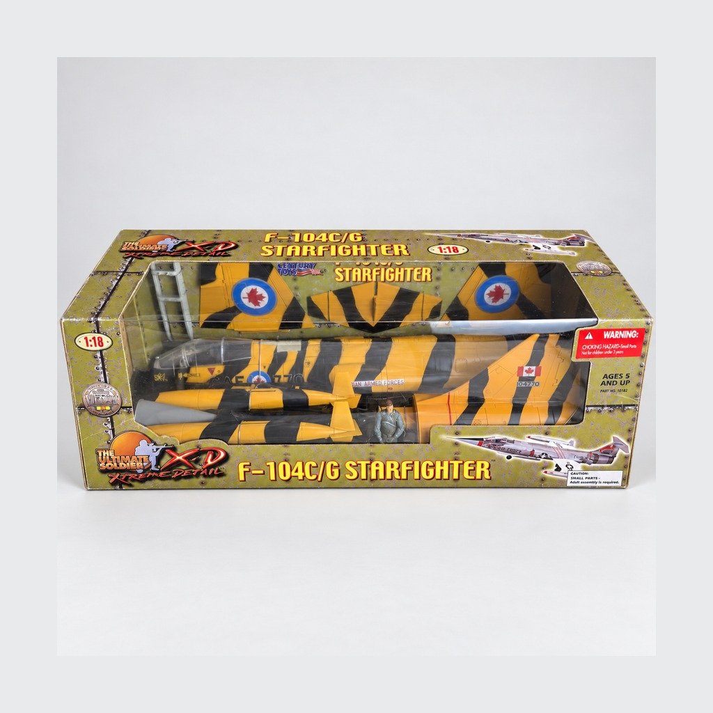 21st Century Toys XD F-104C/G Starfighter CAF Tiger 104770 1:18 Boxed