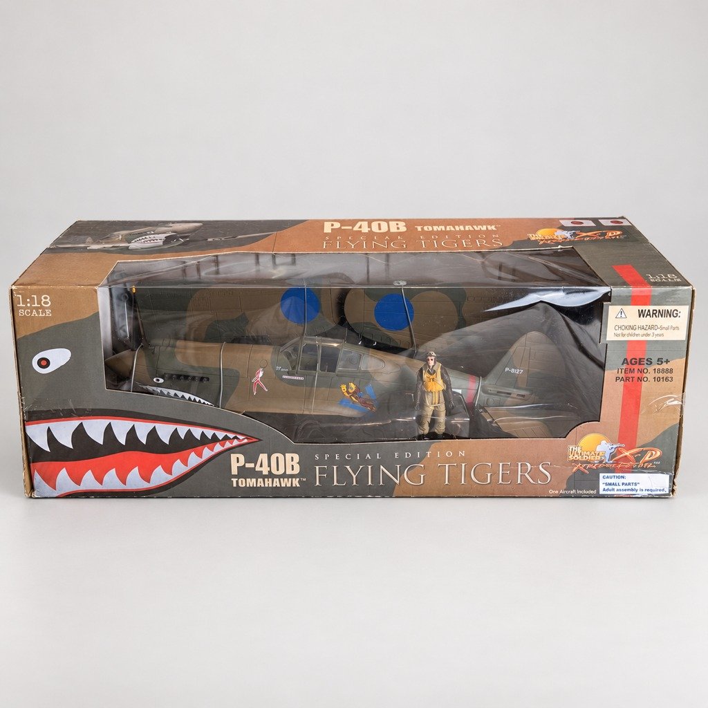 21st Century Toys Ultimate Soldier P-40B Flying Tigers 1:18 Boxed 10163